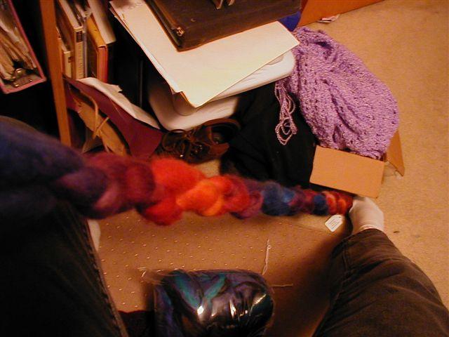 Roving in knots!